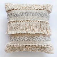 HKM-387091 European Woven Cotton Pillow Cushions in Various Sizes