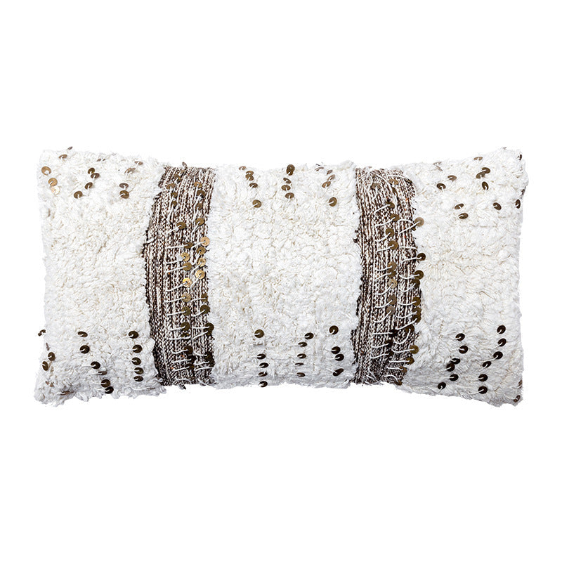 HKM-387091 European Woven Cotton Pillow Cushions in Various Sizes