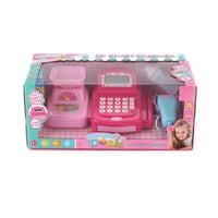 HKM-387091 Interactive Cash Register Toy with Sound for Kids - Preschool Pretend Play Toy