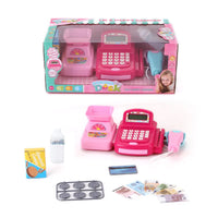 HKM-387091 Interactive Cash Register Toy with Sound for Kids - Preschool Pretend Play Toy