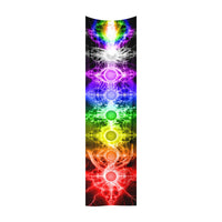 HKM-387347 Geometric Abstract Mysterious Meditation Tapestry - Nordic Style Polyester Fiber, Rectangular, 150x40cm
