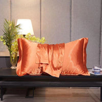 HKM-387475 Ice Silk Pillowcases in Various Colors and Sizes for Double Long Pillow and Square Pillow