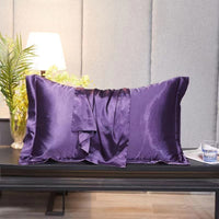 HKM-387475 Ice Silk Pillowcases in Various Colors and Sizes for Double Long Pillow and Square Pillow