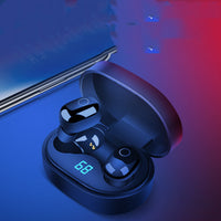 HKM-387475 Y16 Wireless Mini Binaural Bluetooth Headphones with Touch Control and Charging Case
