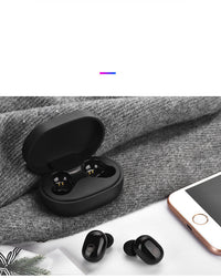 HKM-387475 Y16 Wireless Mini Binaural Bluetooth Headphones with Touch Control and Charging Case