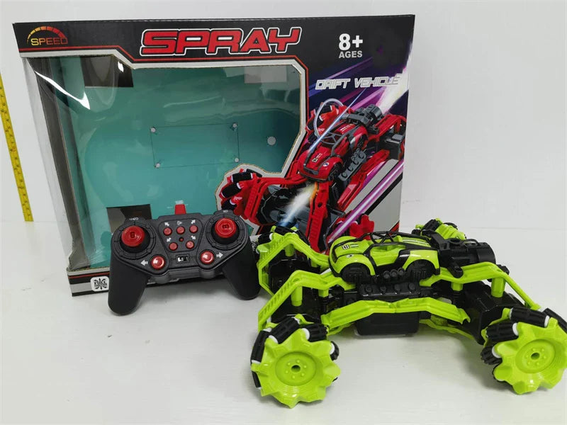 HKM-387987 5CH Remote Control Off-Road Stunt Car for Kids, 4WD Rotating Stunt Vehicle, Ages 5 and Up