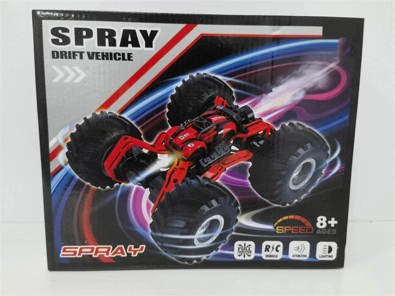 HKM-387987 5CH Remote Control Off-Road Stunt Car for Kids, 4WD Rotating Stunt Vehicle, Ages 5 and Up