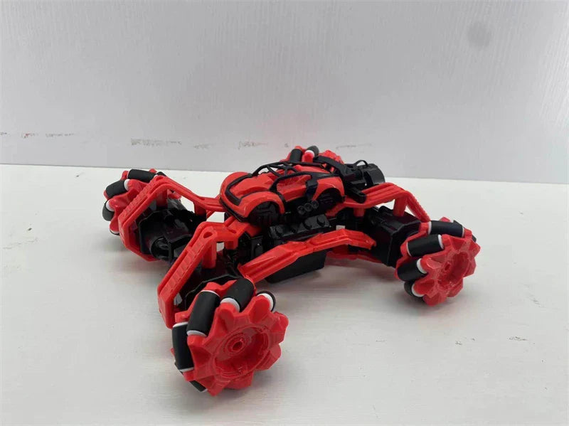 HKM-387987 5CH Remote Control Off-Road Stunt Car for Kids, 4WD Rotating Stunt Vehicle, Ages 5 and Up