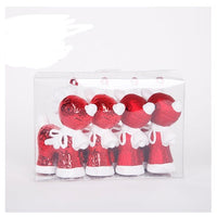 HKM-388179 Christmas Ornaments Set - Reindeer, Gingerbread Man, and Bear Charms in Various Colors