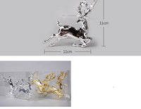 HKM-388179 Christmas Ornaments Set - Reindeer, Gingerbread Man, and Bear Charms in Various Colors
