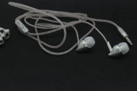 HKM-388307 Universal In-Ear Subwoofer Earplugs - Wired, 110cm, Compatible with Android, Windows Mobile, iOS - Available in Gold, Rose Gold, Silver