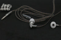 HKM-388307 Universal In-Ear Subwoofer Earplugs - Wired, 110cm, Compatible with Android, Windows Mobile, iOS - Available in Gold, Rose Gold, Silver