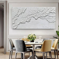 HKM-388499 Hand-Painted Ocean Waves Oil Painting for Living Room Bedroom Wall Art Decor