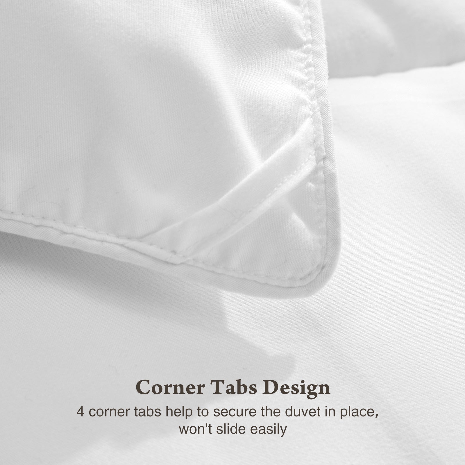 HKM-388563 All-Season Down Comforter - Soft, Warm Quilt in Queen and King Sizes
