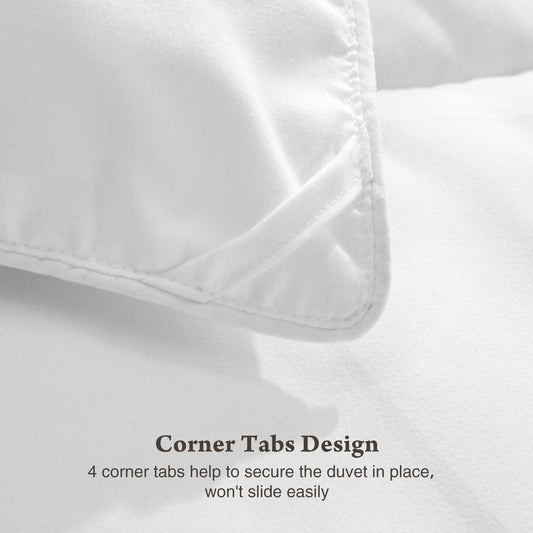 HKM-388563 All-Season Down Comforter - Soft, Warm Quilt in Queen and King Sizes