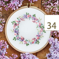 HKM-388563 Handmade DIY Embroidery Kit for Creative Decoration