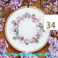 HKM-388563 Handmade DIY Embroidery Kit for Creative Decoration