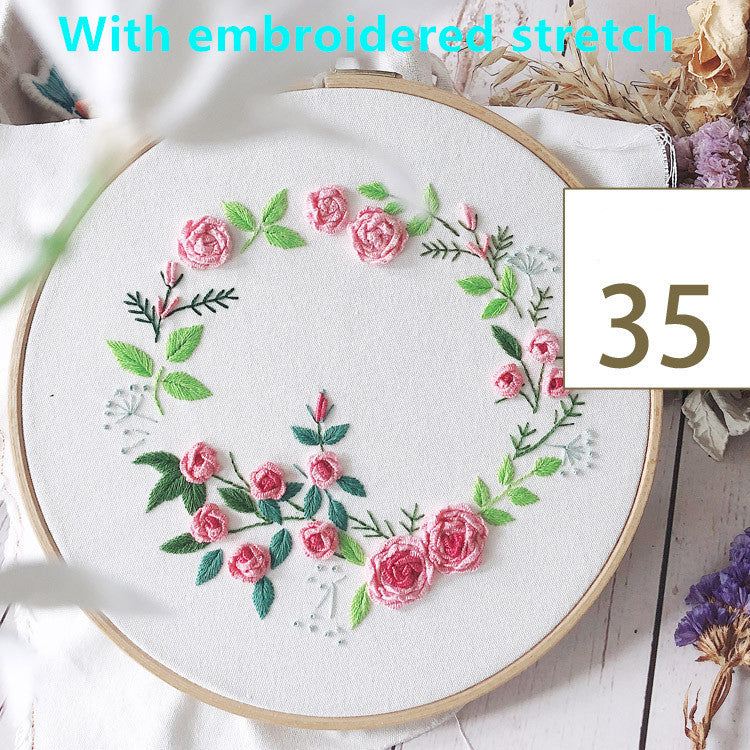 HKM-388563 Handmade DIY Embroidery Kit for Creative Decoration