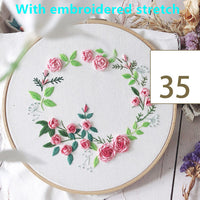 HKM-388563 Handmade DIY Embroidery Kit for Creative Decoration