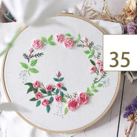 HKM-388563 Handmade DIY Embroidery Kit for Creative Decoration