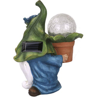 HKM-388691 Dwarf White Beard Resin Garden Statue - Creative Animal Ornament for Outdoor Decor