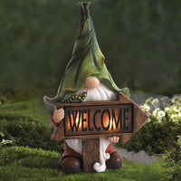 HKM-388691 Dwarf White Beard Resin Garden Statue - Creative Animal Ornament for Outdoor Decor
