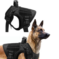 HKM-388755 Nylon Water-Resistant Tactical Chest Strap for German Shepherds - Available in Multiple Sizes