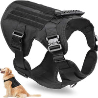 HKM-388755 Nylon Water-Resistant Tactical Chest Strap for German Shepherds - Available in Multiple Sizes