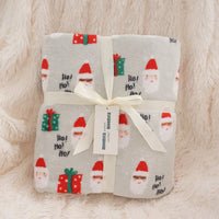 HKM-388883 Soft American Fabric Leisure Blanket - Perfect for Holiday Gifts and Company Events, 270-280gsm