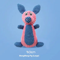 HKM-389011 Plush Dog and Cat Toy with Noise-Making Feature, Bite-Resistant Design