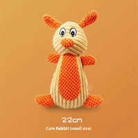HKM-389011 Plush Dog and Cat Toy with Noise-Making Feature, Bite-Resistant Design