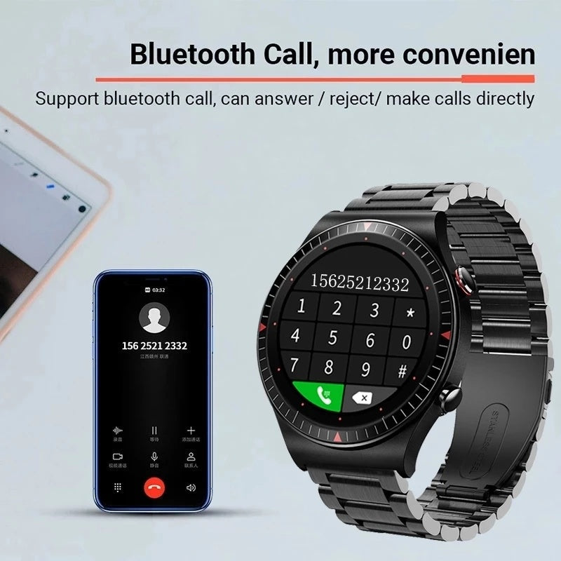 HKM-389075 Bluetooth Music Recording Smart Watch with Health Monitoring and IP67 Waterproofing