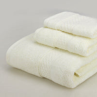 HKM-389139 Cotton Bath Towel Set - 3-Piece Gift Bag Packaging