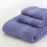 HKM-389139 Cotton Bath Towel Set - 3-Piece Gift Bag Packaging