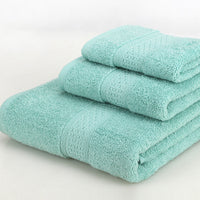 HKM-389139 Cotton Bath Towel Set - 3-Piece Gift Bag Packaging