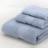 HKM-389139 Cotton Bath Towel Set - 3-Piece Gift Bag Packaging