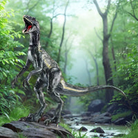 HKM-389715 Children's Simulated Dinosaur Animal Model Toy - Plastic Cartoon Figure for Ages 2-12