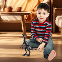 HKM-389715 Children's Simulated Dinosaur Animal Model Toy - Plastic Cartoon Figure for Ages 2-12