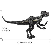 HKM-389715 Children's Simulated Dinosaur Animal Model Toy - Plastic Cartoon Figure for Ages 2-12