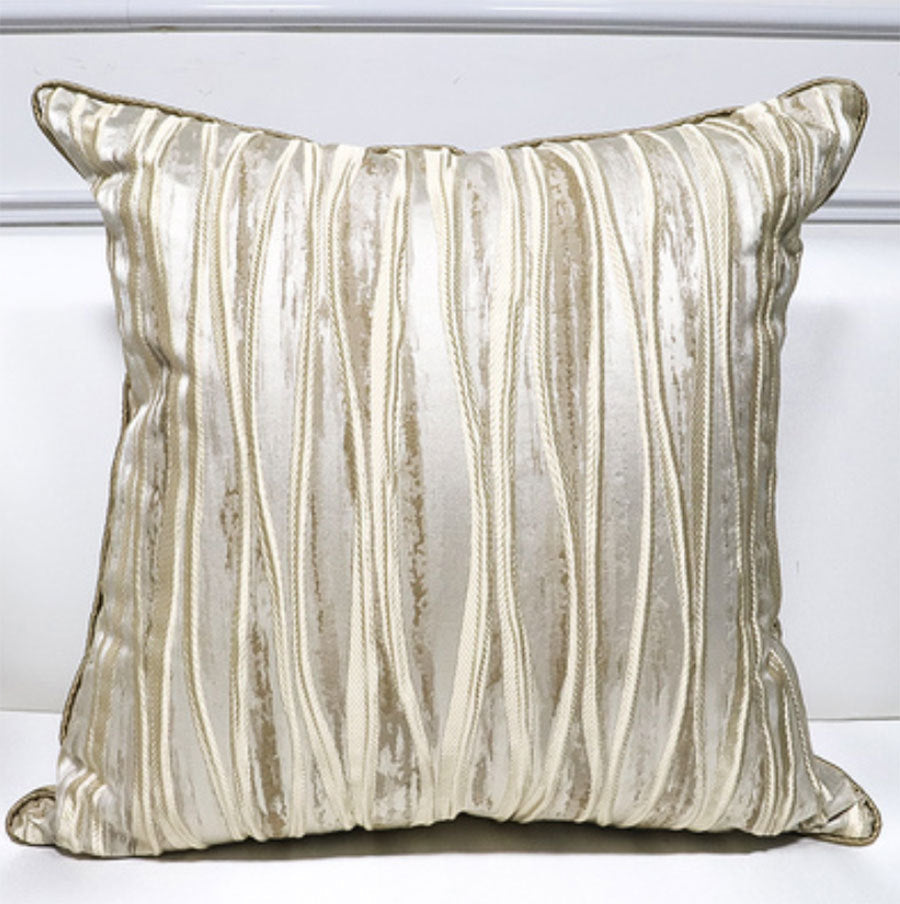 HKM-389779 Modern Striped Sofa Cushion Cover for Living Room, Various Sizes Available
