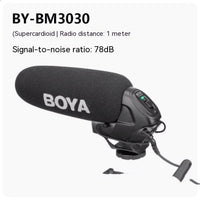HKM-390419 Super Heart Directional Microphone - BY-BM3031, BY-BM3030, BY-BM3032, BY-BM3051S - 20Hz-20KHz Frequency Range