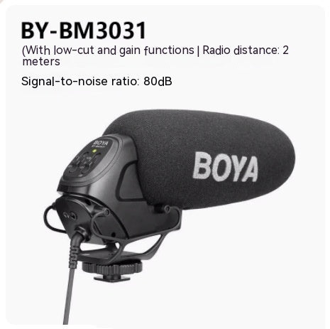 KTX-390419 Super Heart Directional Microphone - BY-BM3031, BY-BM3030, BY-BM3032, BY-BM3051S - 20Hz-20KHz Frequency Range