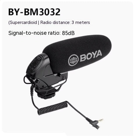 KTX-390419 Super Heart Directional Microphone - BY-BM3031, BY-BM3030, BY-BM3032, BY-BM3051S - 20Hz-20KHz Frequency Range