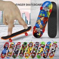 HKM-390867 Mini Finger Skateboard Set - Creative Desktop Toys for Stress Relief and Fun