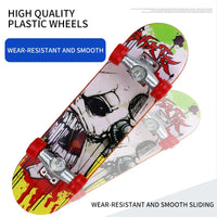 HKM-390867 Mini Finger Skateboard Set - Creative Desktop Toys for Stress Relief and Fun