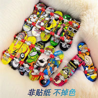 HKM-390867 Mini Finger Skateboard Set - Creative Desktop Toys for Stress Relief and Fun