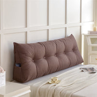 HKM-390867 Solid Color Cotton and Linen Cushion - Modern Soft Upholstery in Various Sizes