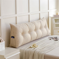 HKM-390867 Solid Color Cotton and Linen Cushion - Modern Soft Upholstery in Various Sizes