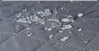 HKM-390931 Machine Washable Pet-Friendly Chaise Sofa Cover - Anti-Fouling Fabric in Gray for All Seasons