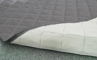 HKM-390931 Machine Washable Pet-Friendly Chaise Sofa Cover - Anti-Fouling Fabric in Gray for All Seasons